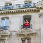 Photo red dress
