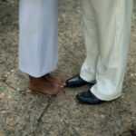Photo white pants