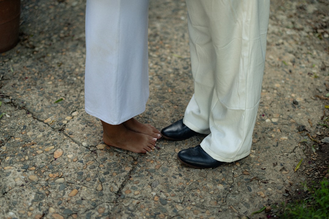 Photo white pants