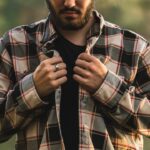 Photo plaid shirt